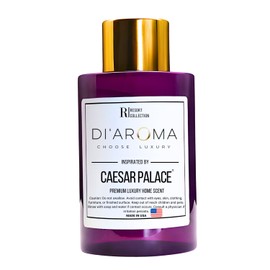 Mystic Romance Caesar Palace Aroma Oil Blend Plastic Purple Bottle 120ml, Resort Collection, Diffuser Aroma Oil Blends, Waterless Diffuser Oil, Made in USA (120ml, Caesar Palace)