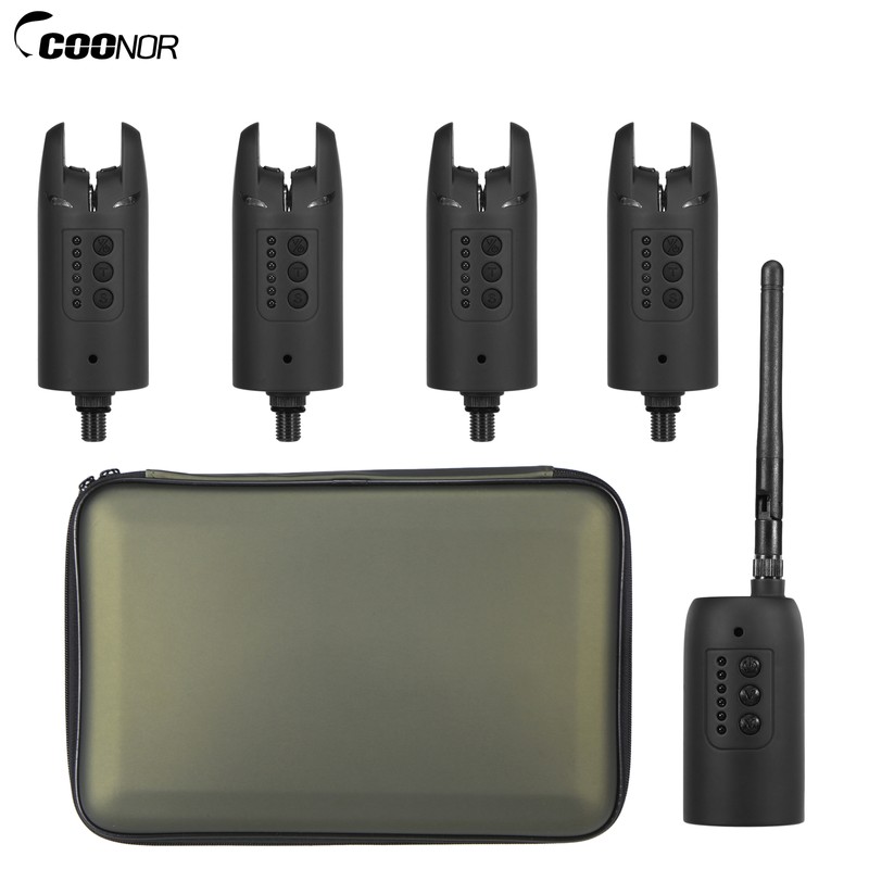 Wireless Digital Fishing Alarm Set Fishing Bite Sound Alert Kit