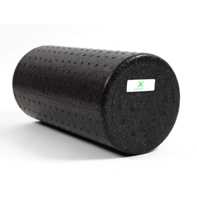 Slavikosway 9010017 Fascia Roller Massage Training Gymnastics Black Fitness Stretching