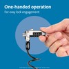 Kensington Slim Portable Combination Lock for Standard Slot, Lockhead Security