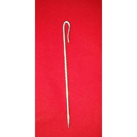 S,S Store Sikh Turban Baaj Singh Patka Long Needle Hair Salai Baaz Steel Assist in Pagri Pack of 20