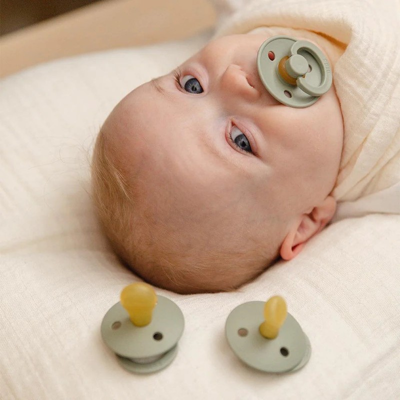 Bibs Natural Dummy Pacifier - Try It 3 Pack Anatomical,