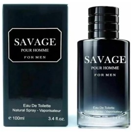 Savage for Men- 3.4 Oz Men's Eau De Toilette . Men's Casual Cologne, not Sauvage
