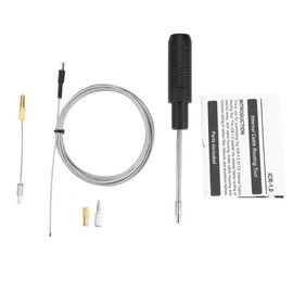 Alomejor Bike Internal Cable Routing Tool Road Bike Frame Shift Hydraulic Wire Shifter with Magnet, Removable Cap, Wires, Fittings