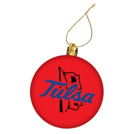 University of Tulsa Holiday Christmas Ornament