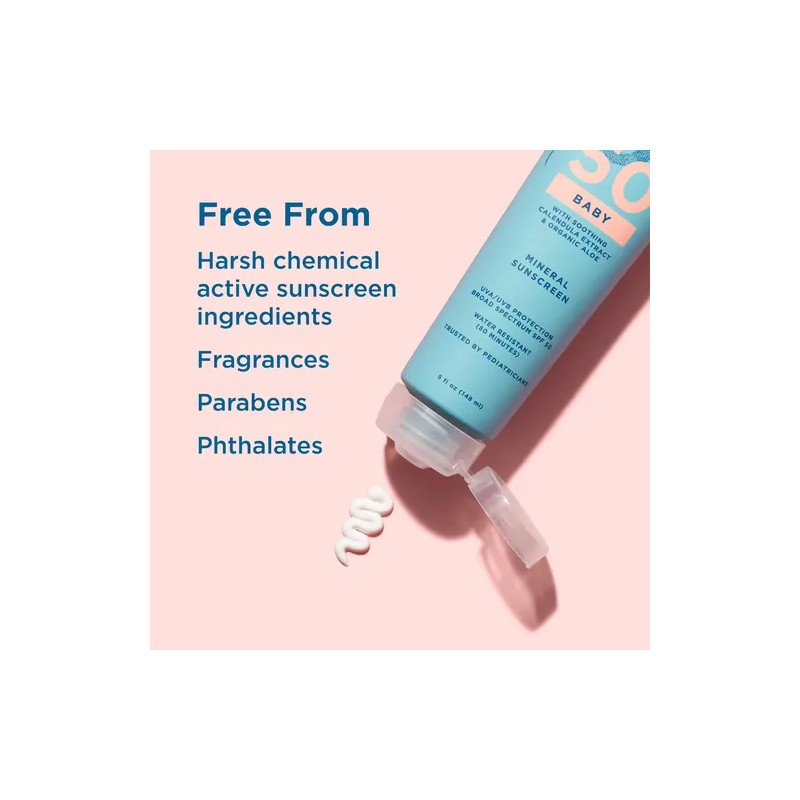 Blue Lizard Baby Mineral Sunscreen With Zinc Oxide, Spf 50+
