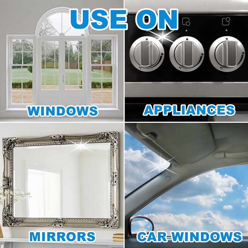 Glass Plus Glass Cleaner, 32 fl oz Bottle, Multi-Surface Glass