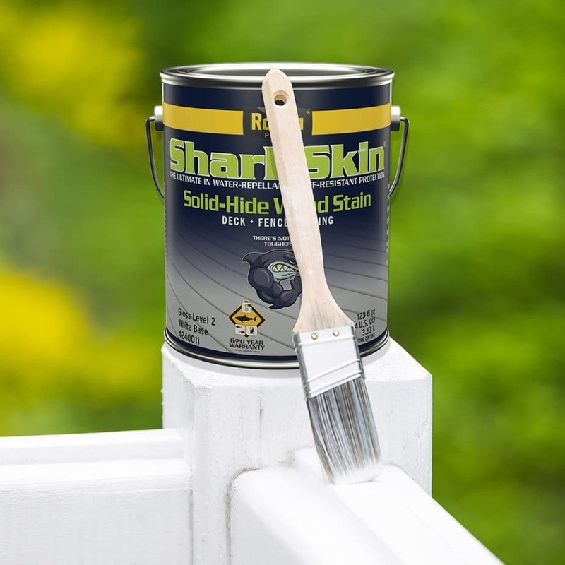 Rodda Paint SharkSkin Deck and Siding Stain, 1 Quart, Cedar