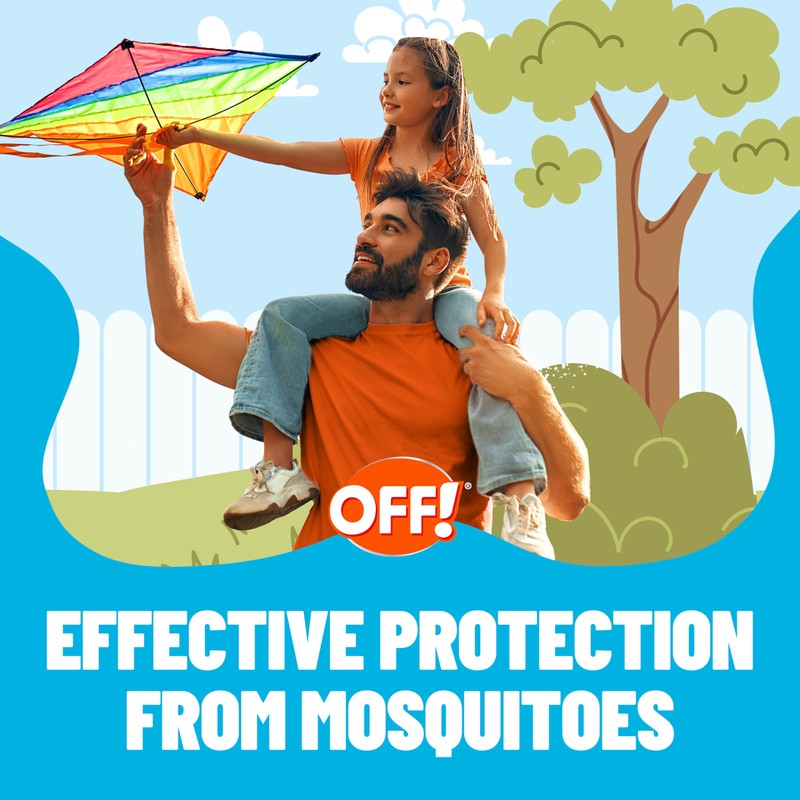 Off! Insect Repellent Lotion for Adults & Kids, Fragrance-Free Bug