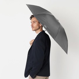 MACKINTOSH PHILOSOPHY 11055 11059 Barbella Sun Protection Folding Umbrella, Ultra Lightweight, Light Blocking, Heat Blocking, UV 21.7 inches (55 cm), Plain, navy