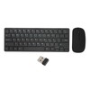 2.4G Wireless Keyboard Mouse Combo Ergonomic 64 Key Keyboard 3