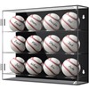 Colingmill Acrylic Baseball Display Case Wall Mounted Display Holder Shadow