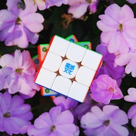 Moyu Weilong V11 2025 Ball-core UV Coated Speed Cube 3x3 Stickerless Puzzle Cube Professional MagLev Magnetic Master Cube(Maglev Ball Core Version)