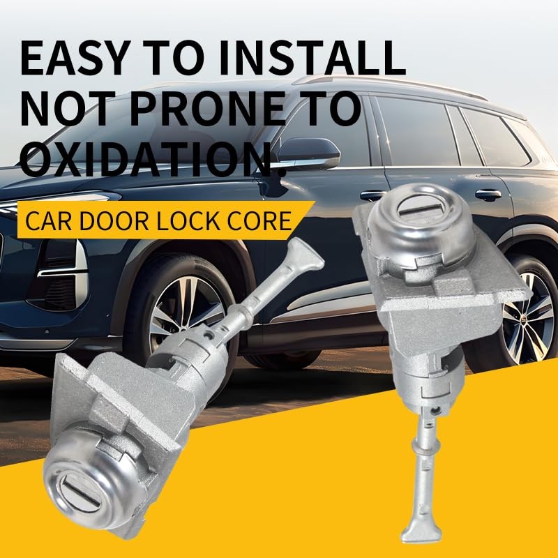 Front door lock cylinder 2 Keys, Compatible with 2015-2019 Hyundai