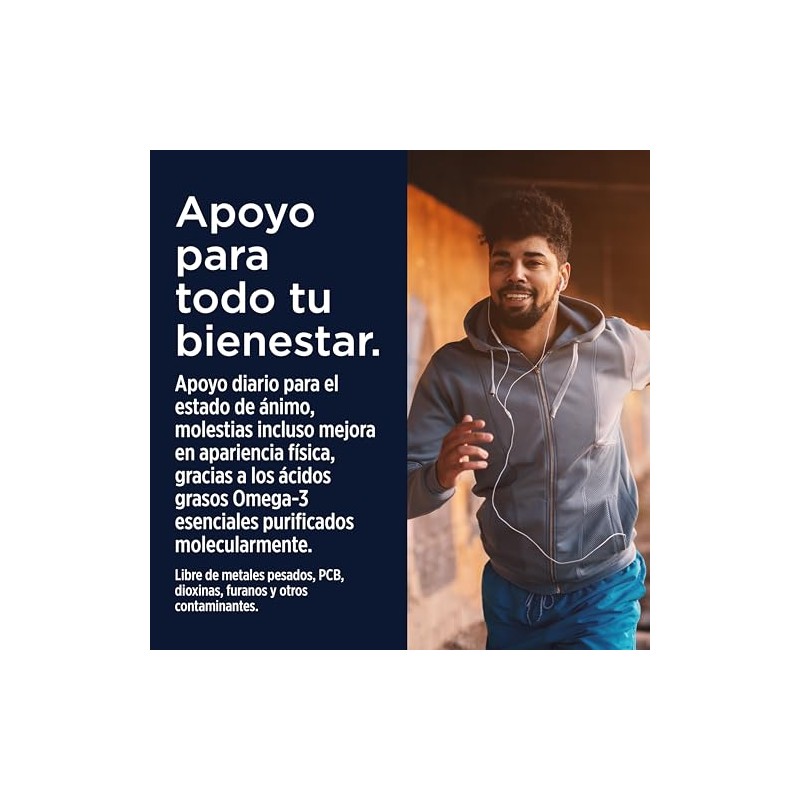 KAL Omega 3 (60 Cápsulas de gel) de aceite de