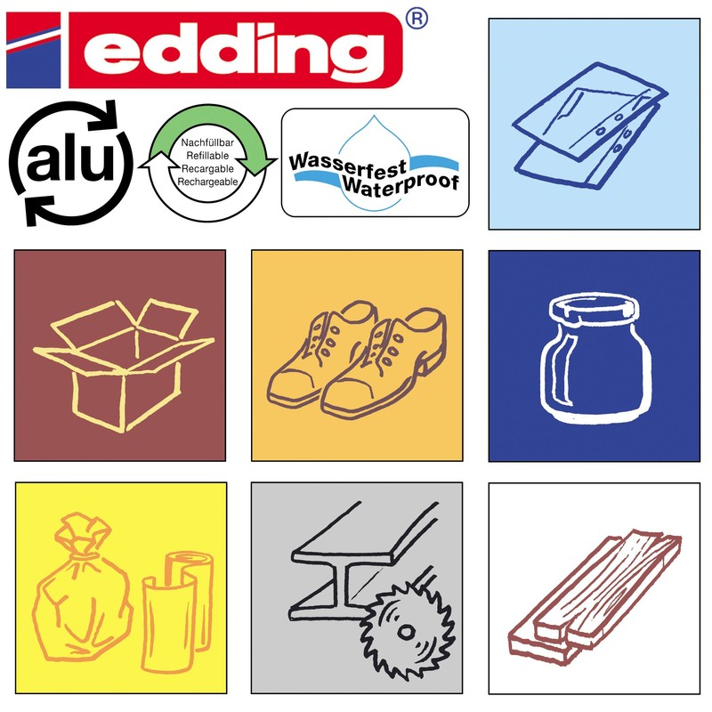 Edding 10 x 3000 blue, pack of 10