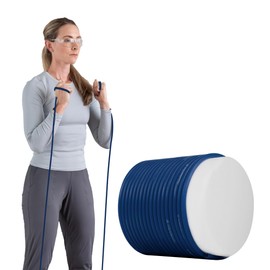 THERABAND Latex Resistance Tubing, Blue, Extra Heavy, Level 4, 25 ft Roll, Professional Grade for Upper and Lower Body Workouts, Cut-to-Length, Color-Coded Resistance Levels