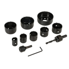 Silverline 995740 Holesaw Set 11pce 19 - 64 mm