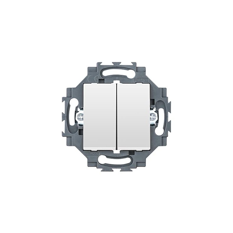1P Double Switch 250V AC Quick Release Clamp 10AX, Bright,