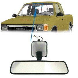 New Rear View Mirror interior With Light For 1989-1995 Toyota Pickup / 1990-1995 Toyota 4Runner SR5 Direct Replacement 878108914204