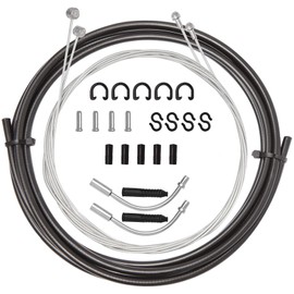 Universal Bike Bicycle Brake Cable and Housing Set, Basic Brake Cable Replacement Kit for Moutain/Road Bikes Common Bike