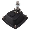 T Handle Door Latch 4x6mm Hole Spacing Zinc Alloy Folding