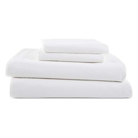Ready To Rest RV King Sheets (72 x 80) - White Solid, 4 Piece Camper Sheet Set, 100% Egyption Cotton, 8 Inch Deep Pocket Fitted Sheet with Elastic All Around, Soft & Luxurious, Hotel Quality Sheets