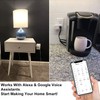 Smart Plug Voice Control Compatible with Alexa Google Assistant, APP