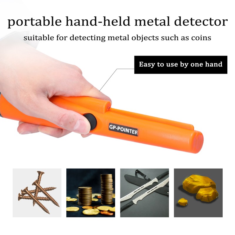 GP-Pointer Handheld Metal Detector Coins Positioning Device Portable Metal Detect