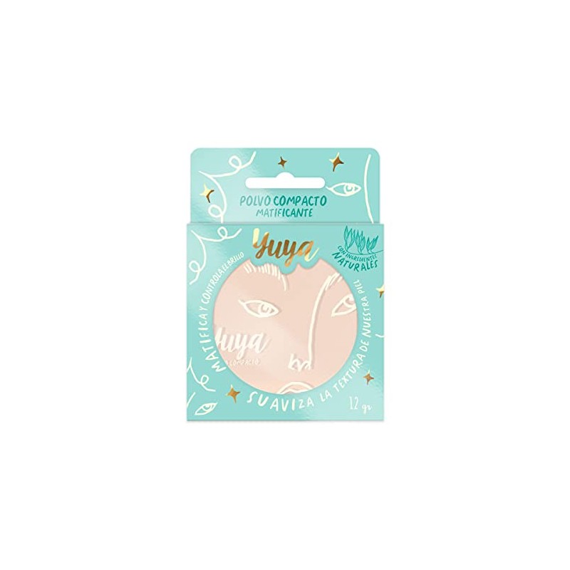 Yuya Polvo compacto matificante PC03, 12g…