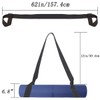 ZYWQ Yoga Mat Carrier Strap, Adjustable Thick Straps Sling for