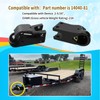 AQBB 14040-81 2-5/16" EZ-Latch Adjustable Coupler Compatible with Demco Trailer