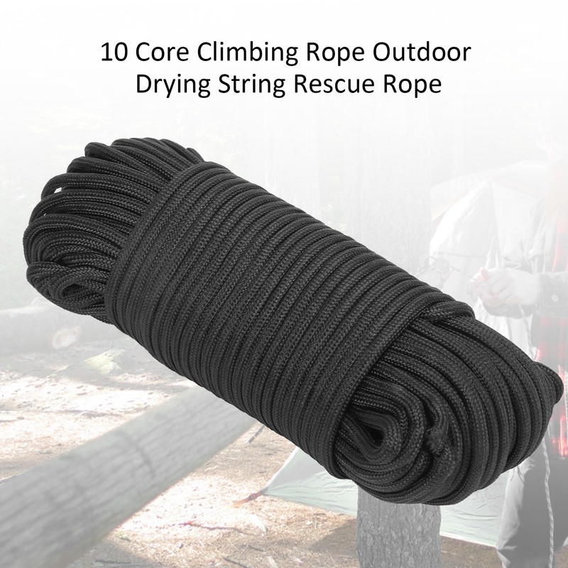650 Military Specification 10 Core Climbing Rope Outdoor Drying String