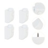 COHEALI 4Pcs Window Safety Latch Security Lock for Sliding Doors