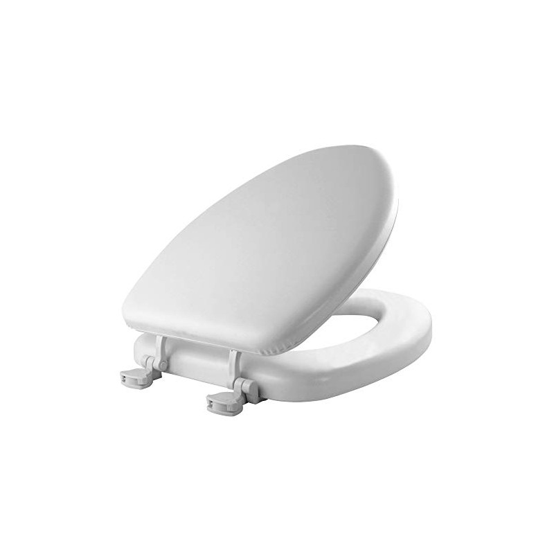 Mayfair 113EC000 White Elongated Deluxe Soft Toilet Seat