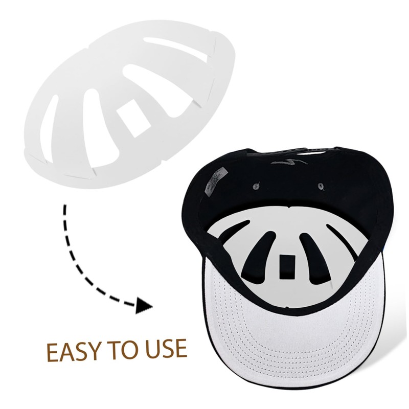 JECOMPRIS 50pcs Hat Inner Support Baseball Caps Inserts Hat Shaper