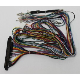 RetroArcade.us JAMMA Mame Cabinet Wiring Harness Loom Multicade Arcade Video Game PCB cable
