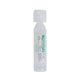 Solución salina de 0.1 fl oz cada uno, 20 por caja