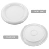 MAGICLULU 1pc Ceramic Salad Dish White Dinner Plate Ceramic Breakfast