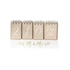 Mr & Mrs - Wedding Countdown Calendar Engagement Gift Planning