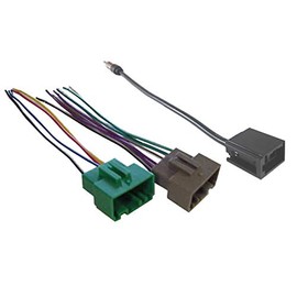 Car Stereo Wiring Combo Harness + Antenna Adapter Fits Select Volvo S60,S80,V70