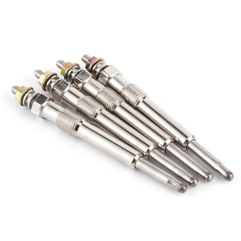 4Pcs/Set Universal Glow Plugs Diesel Pre‑Heating Heater Plug Fit for