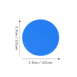 Ciieeo 30pcs Colorful Household Floor Markers Wear Resistant Carpet Stickers for Kids Play Areas Classrooms and Home Decoration Random Colors