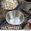 DOD SC1-764-SL Usa Sheraco Stainless Steel Sierra Cup, Regular, Shallow