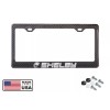 Reflective Shelby Mustang Real 3K Black 100% Carbon Fiber License
