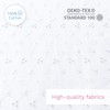 Baby Comfort 2 Pcs Kids Cotton Duvet Cover Pillowcase Bedding