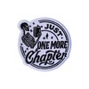 AKIKOPATCH Just One More Chapter Iron On Patches, Size 3"