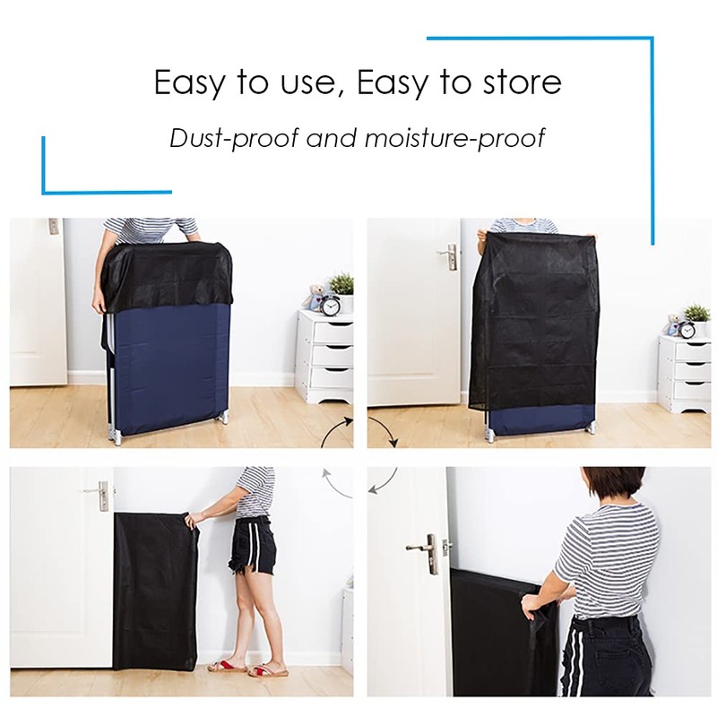 COOSOO Folding Bed Cover for Twin Waterproof Breathable Rollaway Bed