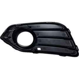For Honda HR-V 2019 2020 2021 2022 Fog Light Trim Passenger Side | Front | Textured Black | Bumper Garnish | EX/EX-L Model | Replacement For HO1039158 | 71105T7AJ10