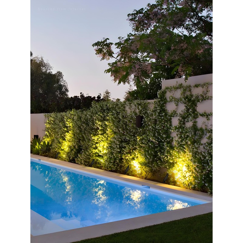 LEONLITE 12V AC/DC Low Voltage LED Landscape Spotlight with Replaceable